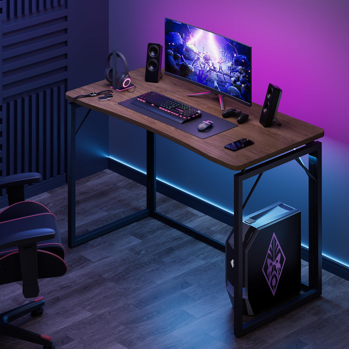 JOYMOOP folding desk supports writing and study in small spaces.