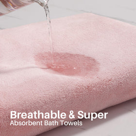JOYMOOP bath towel travel-friendly lightweight fabric ideal for trips and gym sessions.