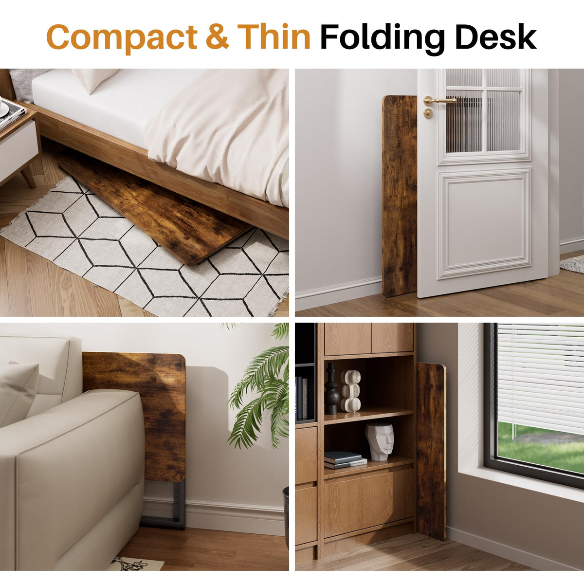 JOYMOOP folding desk dining and camping use when traveling.