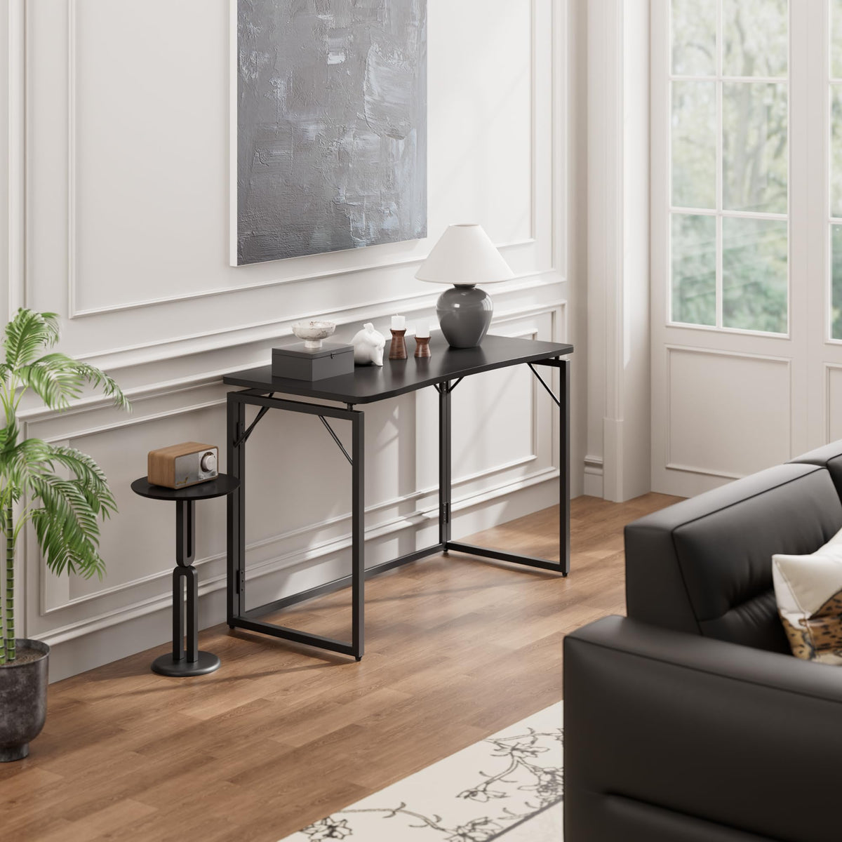 Joymoop folding desk with stable legs for daily use.
