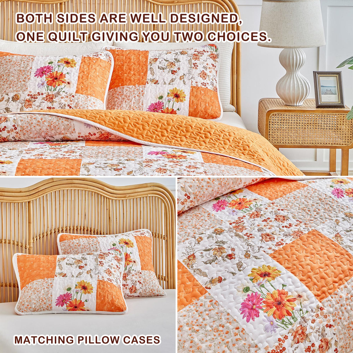Joyreap all-season bedding provides warmth without bulk.