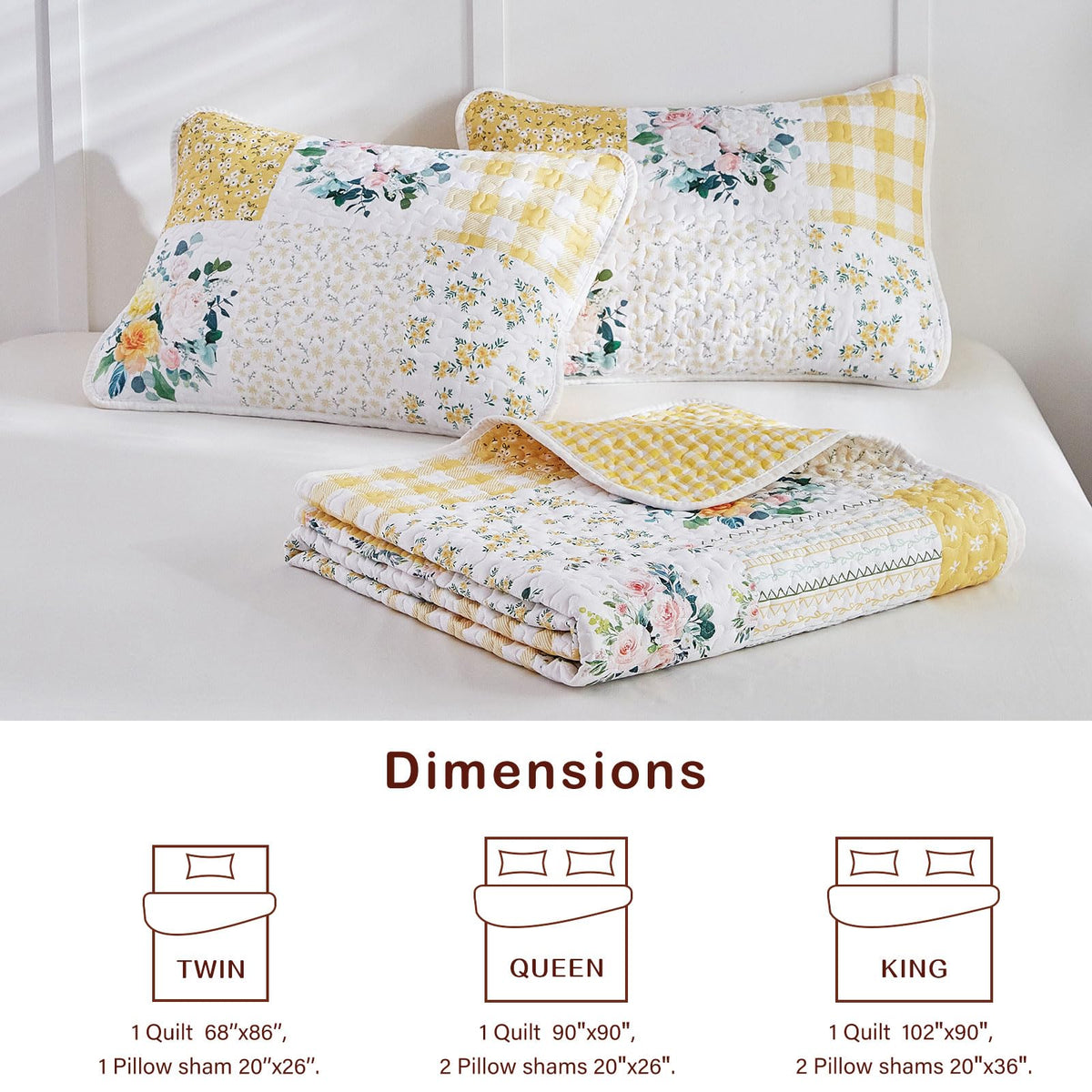 Easy-care design supports machine wash cold and fast drying