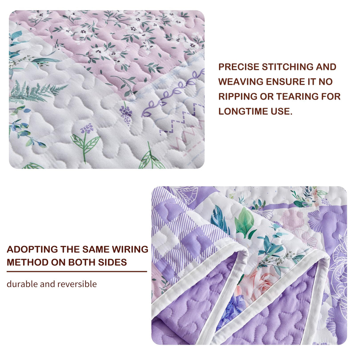 Joyreap all-season microfiber quilt offers lightweight warmth
