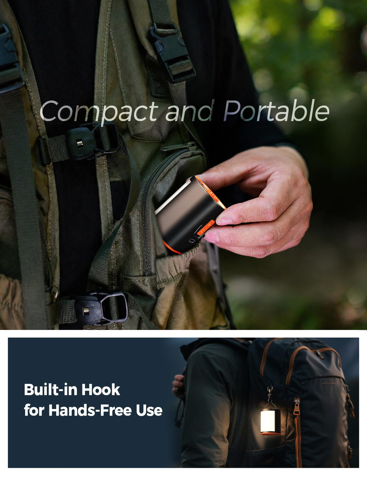 JoyRoom portable air pump 3600mAh battery during charging.