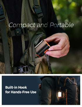 JoyRoom portable air pump 3600mAh battery during charging.