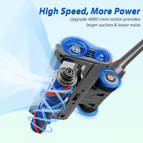 JOYSIHO Dyson head 180-degree maneuverability helps reach under furniture