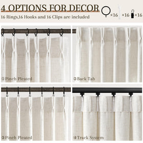 Joywell curtain hem stitching detail demonstrates craftsmanship and durability.