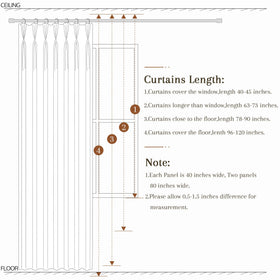 Joywell machine-washable curtains simplify care and everyday use.