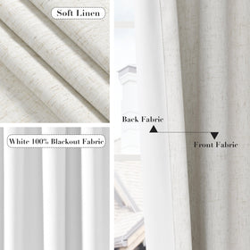 Joywell privacy curtains blocking light for daytime seclusion