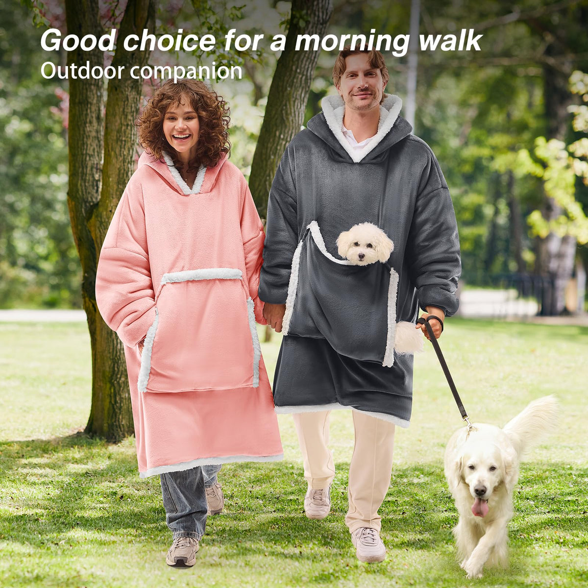 JOYWOO oversized fit ideal for lounging and layering.