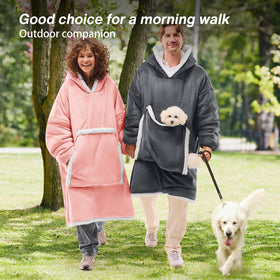 JOYWOO oversized fit ideal for lounging and layering.