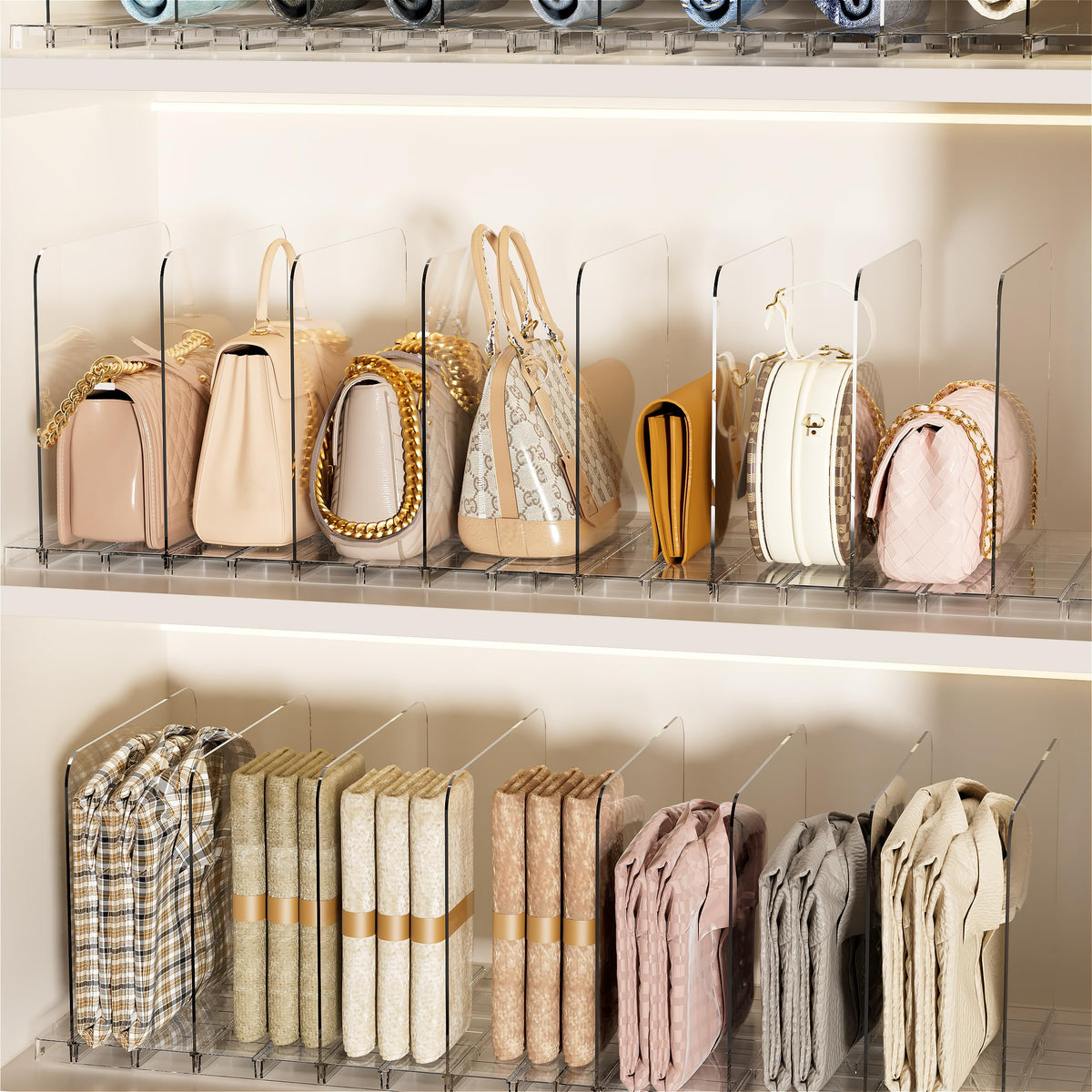 JOYZAN versatile storage for kitchen, bathroom, or office, improving room organization.