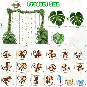 JPfezry animal cutouts create playful jungle scenes for storytelling.