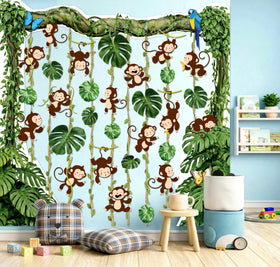 JPfezry hanging decor pieces enable quick, versatile wall decorations.