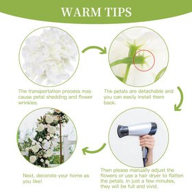 JPSOR hydrangea assembly kit for easy DIY bouquets
