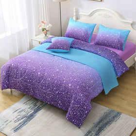 JQinHome glitter envelope pillowcase 19x29 secure closure for neat bed styling