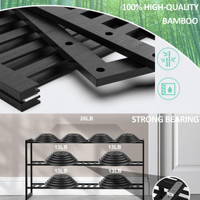 Jripae's natural bamboo finish complements modern home decor.