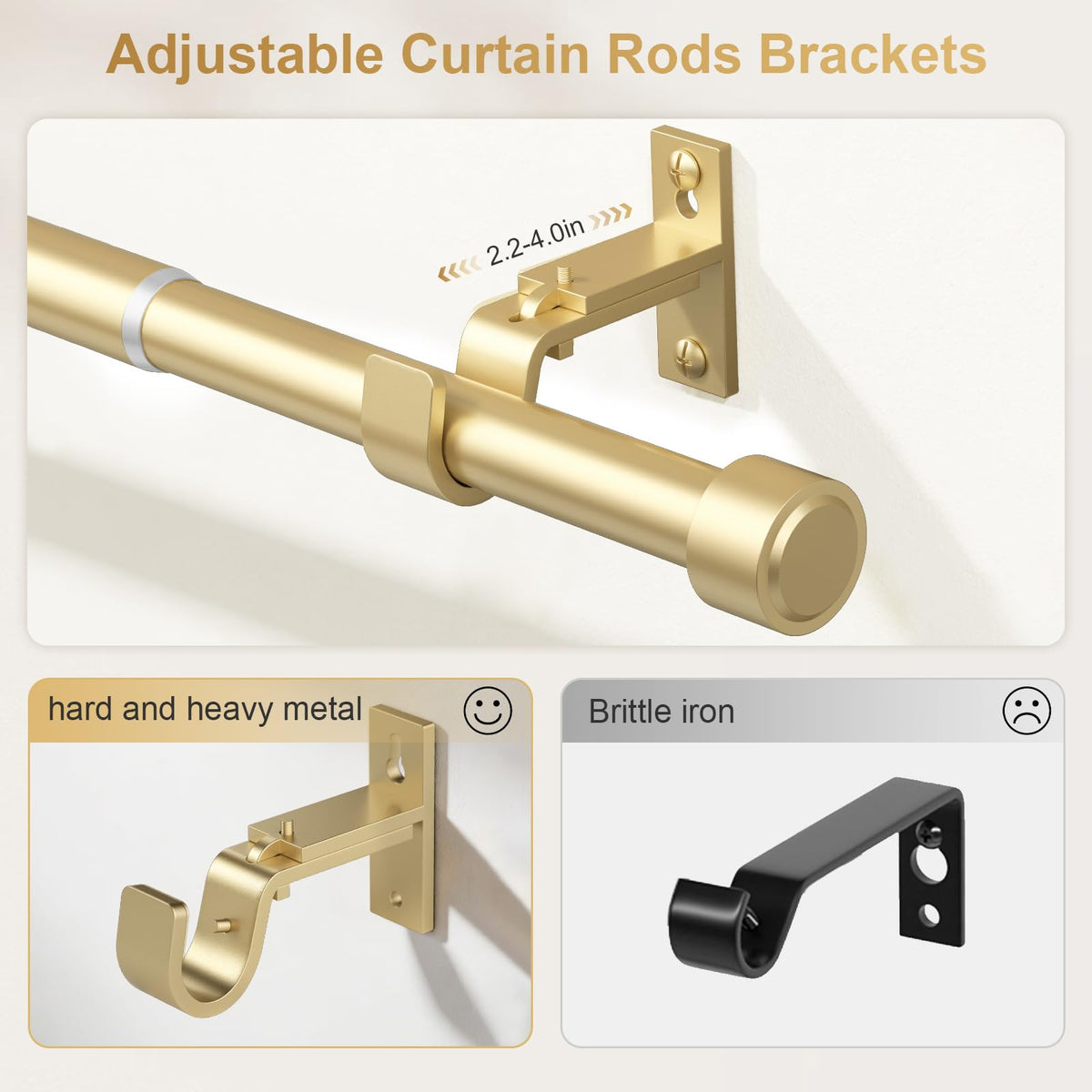 Complete hardware kit included for quick, straightforward installation across rooms.