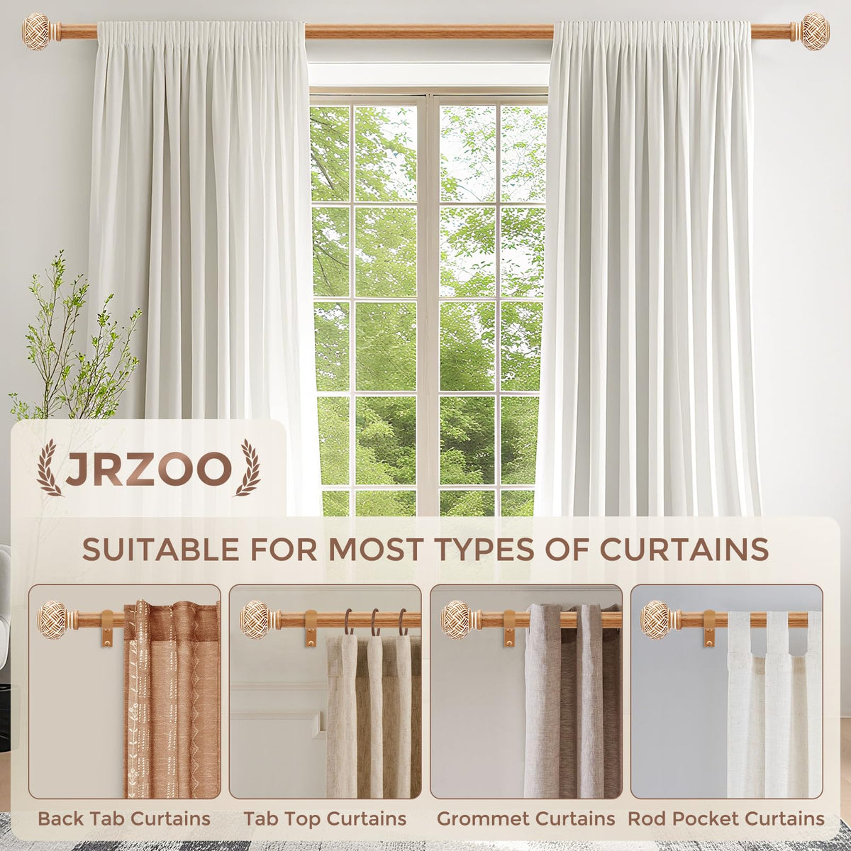 JRZOO suitable for indoor and outdoor use for varied spaces