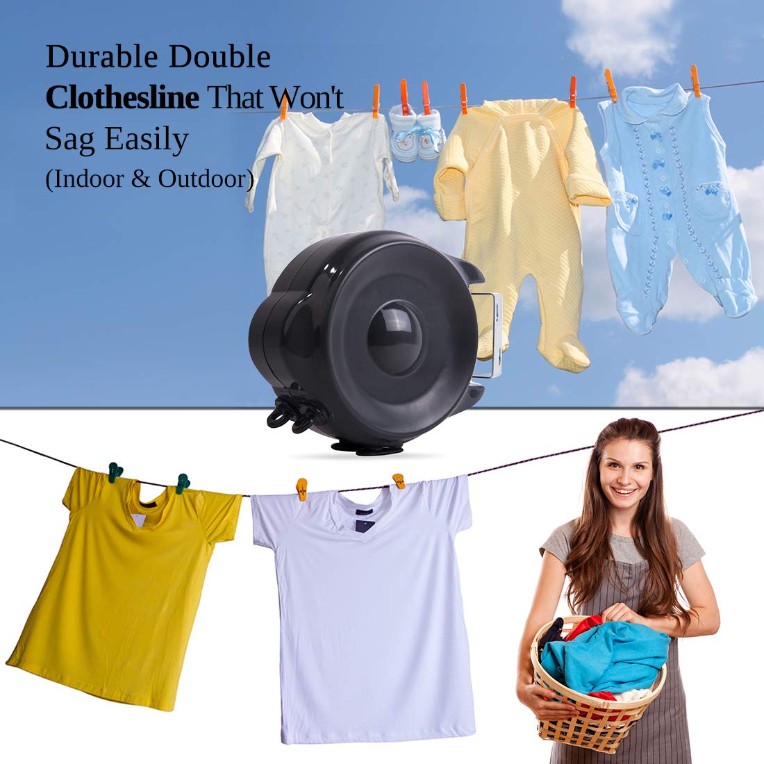 JS HANGER includes 24 free pegs for immediate use.