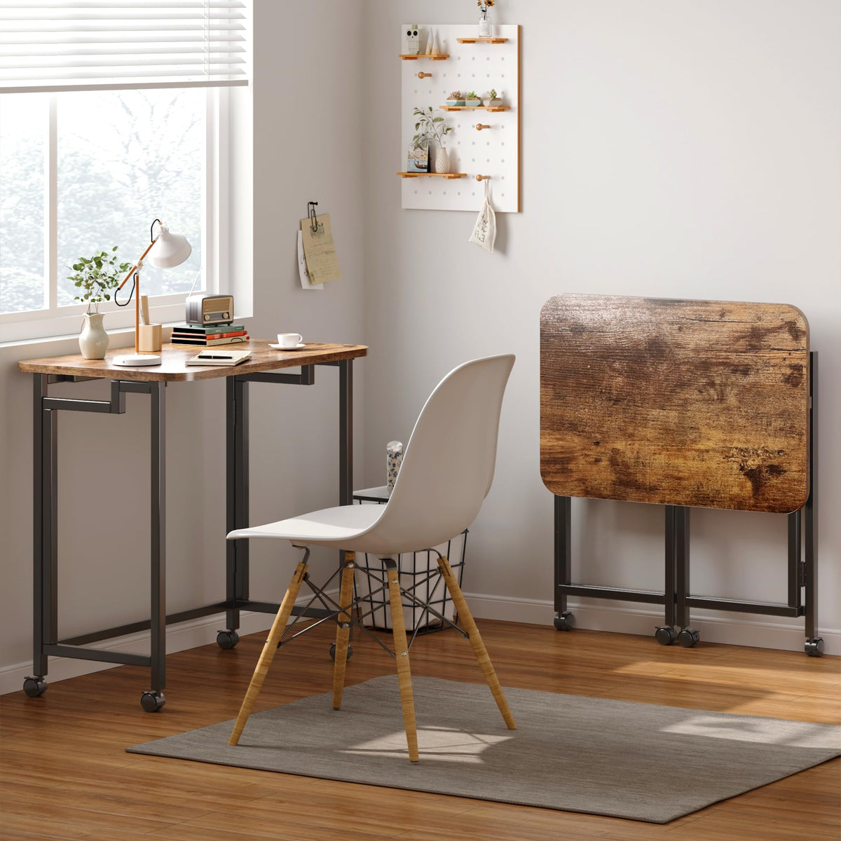 JSB desk dimensions 23-6 inches wide save space in a home office.