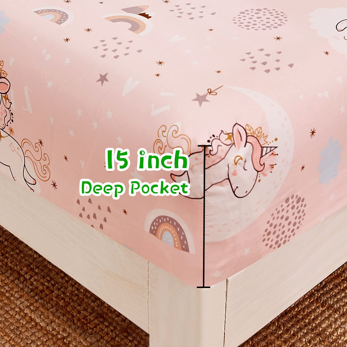 JSD Pink Unicorn microfiber close-up highlighting soft texture and smooth weave