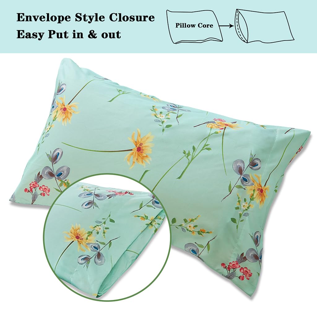 JSD 4-piece microfiber sheets offer soft comfort and easy care for busy bedrooms.