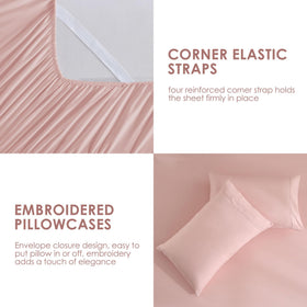JSD wrinkle-resistant finish stays smooth with minimal care