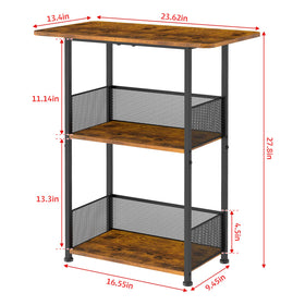 Jsskeeim warm wood grain finish fits vintage or modern spaces.