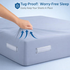 JTNFSH bed sheet holder quick-install for fast, neat bedding