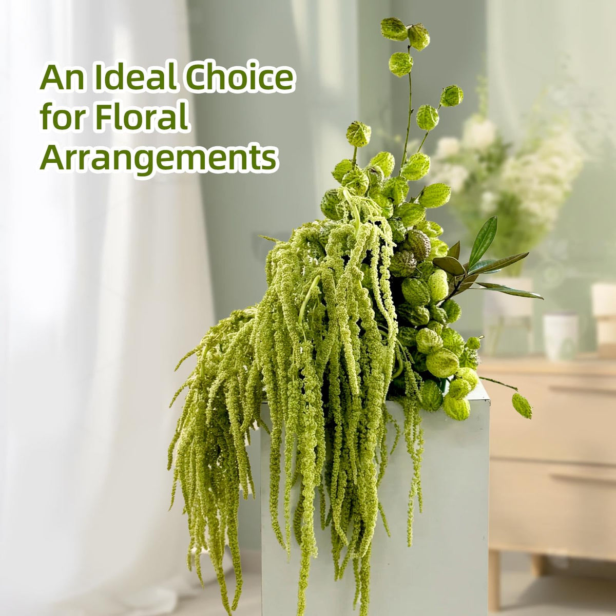 Jtoder Amaranthus dining centrepiece idea enhances banquet tables.