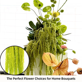 Jtoder Amaranthus wall panel decor brings subtle greenery to interiors.