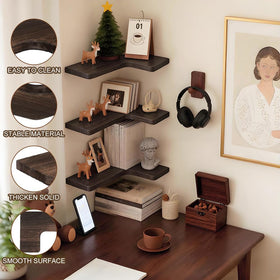 Jubilander dam-proof paulownia wood shelves built to last.