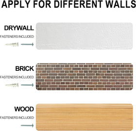 Effortless installation with Jubilander included screws and hardware.