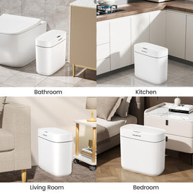 JUDRDO multipurpose trash bin suitable for dorms, bedrooms, and kitchens.