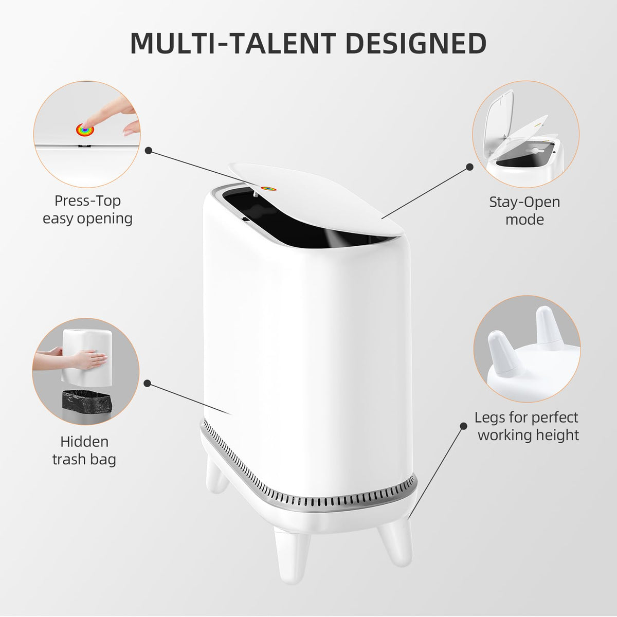 JUDRDO odor-free design for a fresh, pet-friendly space