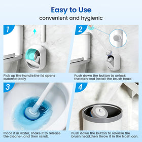JUDRDO three-layer head reveals sponge, pad, and cloth for effective scrubbing.