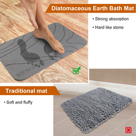 JUERLEN anti-slip mat bottom supports stable footing