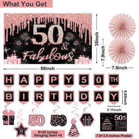 Juesly rose gold birthday sash with adjustable pin