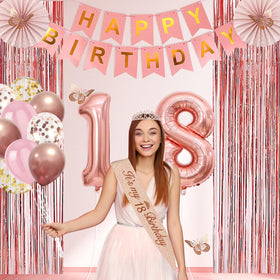 Juesly latex balloons set provides colorful, durable decor