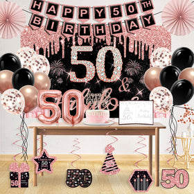 Juesly rose gold hanging swirls add motion to decor