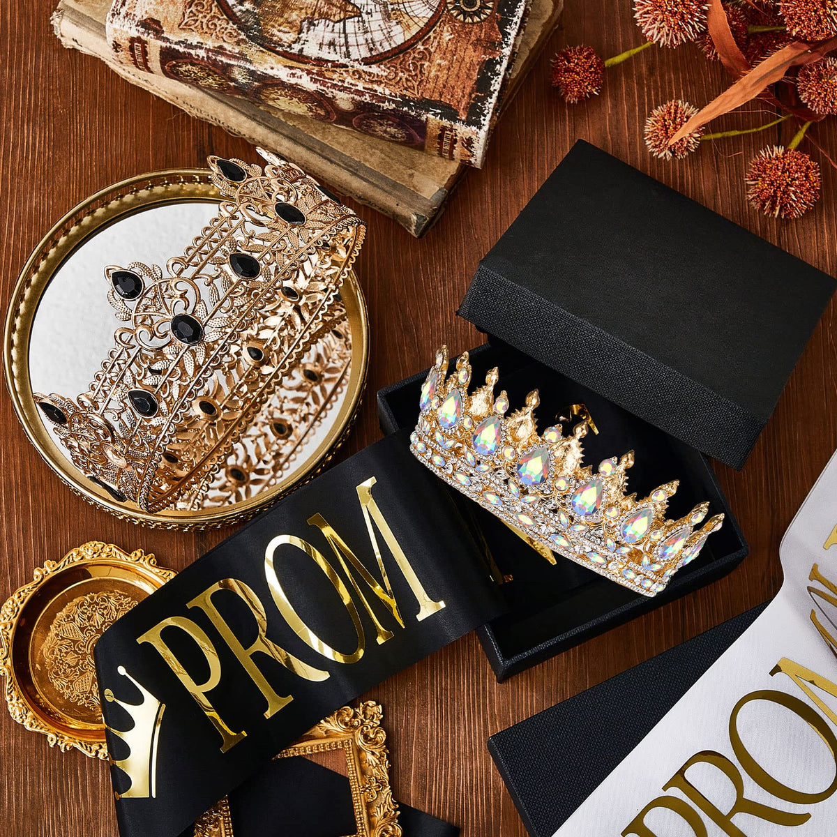 Juexica crown and sash kit perfect for photos and performances.