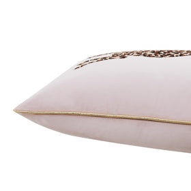 Juicy Couture pillow gold piping detail adds chic high end accent