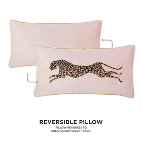 Juicy Couture plush cushion insert offers soft support and decor appeal