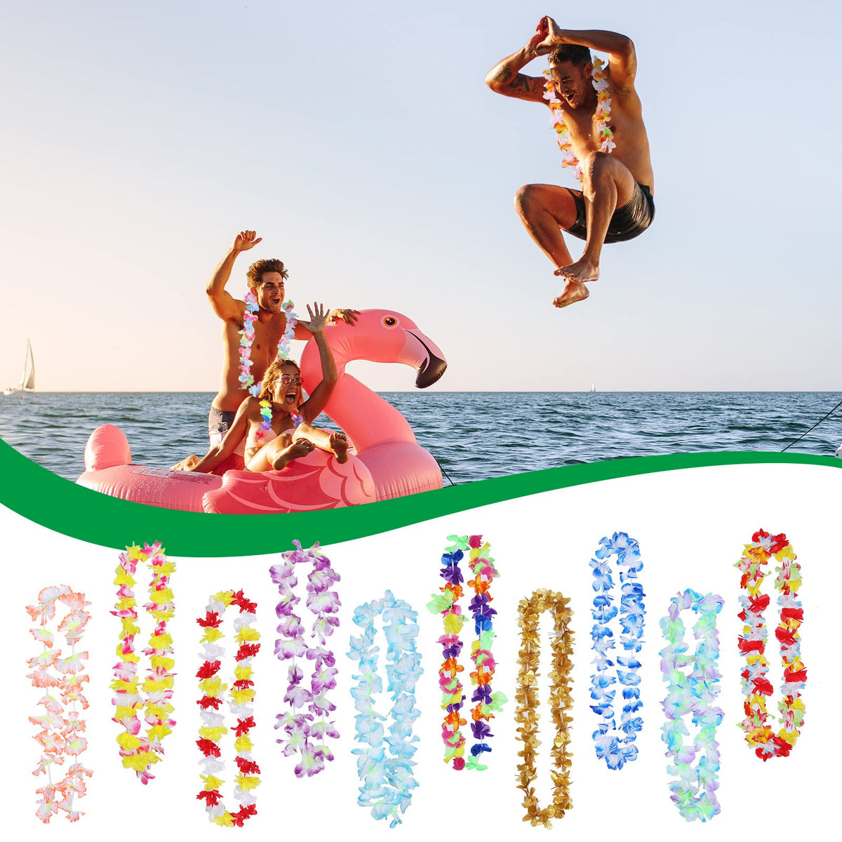 Juinte tropical favors for weddings, birthdays, and poolside celebrations.