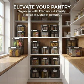 JUJIAJIA bathroom and pantry organization with these bins.