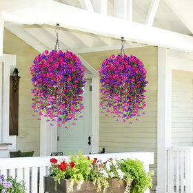 Julako metal chain basket designed for outdoor use