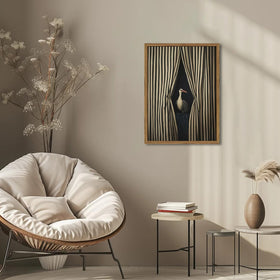 Julaydi Moody Crane Wall Art bathroom decor, quick refresh with whimsy