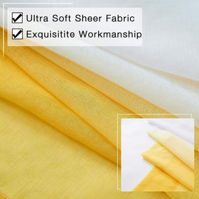 July Joy soft-touch curtains provide privacy while preserving natural illumination.