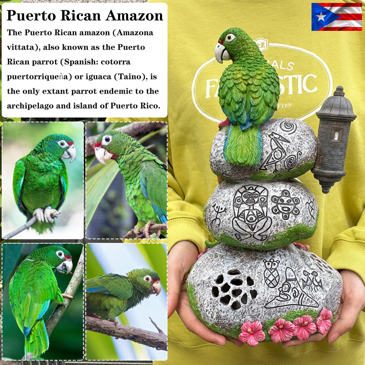 JULYSVE heritage gift ornament ideal for Puerto Rico lovers.